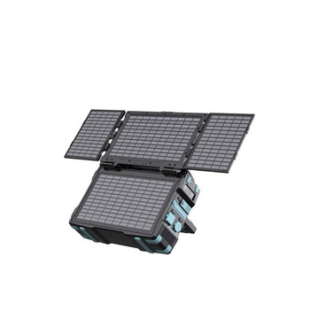 Powerology Portable Solar Power Generator 284Wh 400W  QC - Black