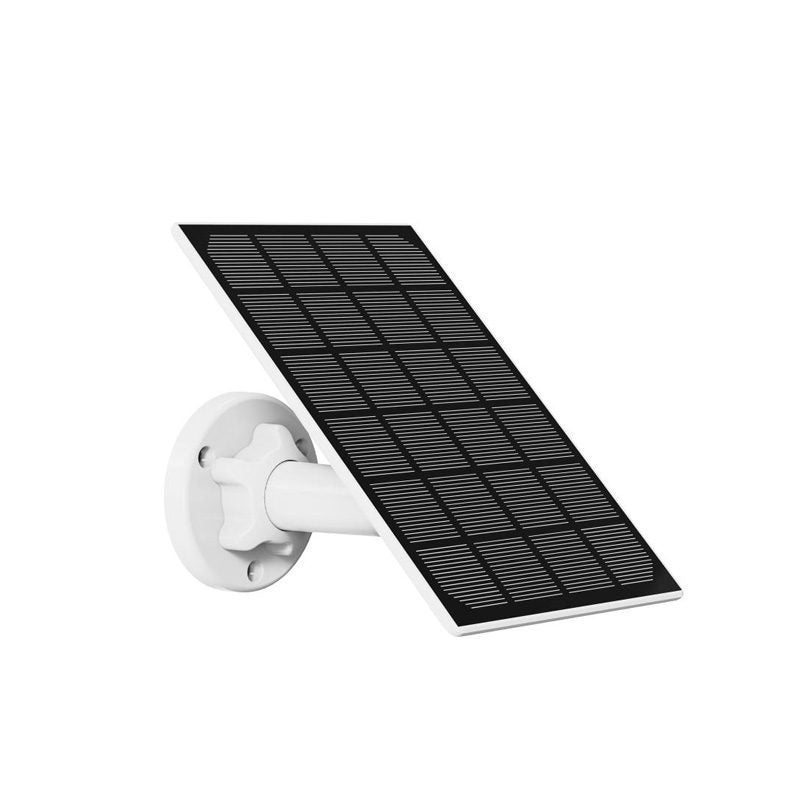 Powerology Outdoor Camera with Solar Panel - White