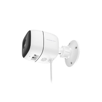 Powerology 1080p Camera with 5x Digital Zoom and Built-in Microphone and Speaker - Black