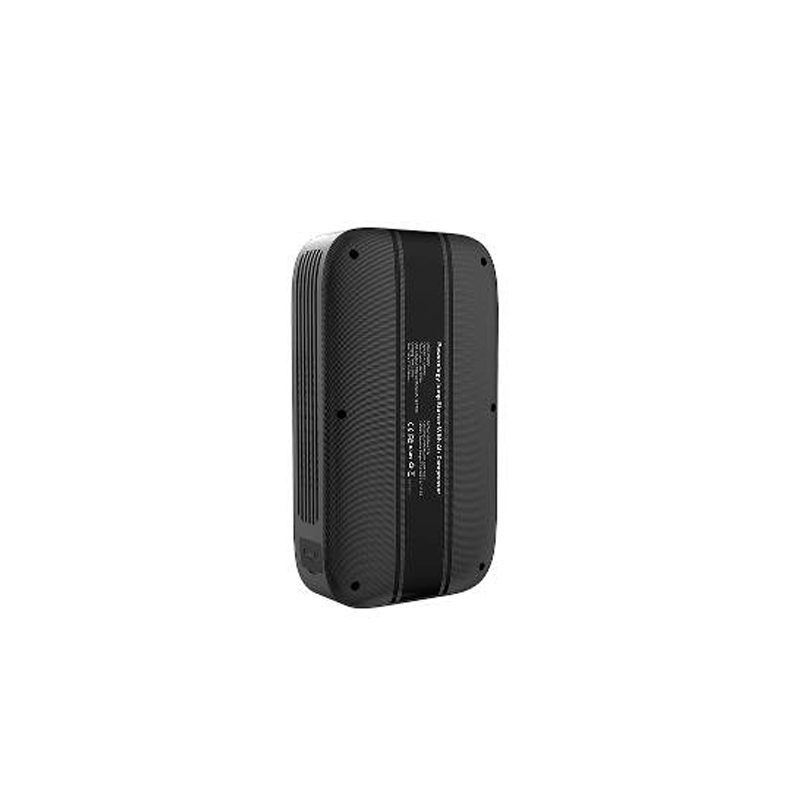 مقوّي بطارية محمول من Powerology مع ضاغط هواء 11200mAh 600A - أسود