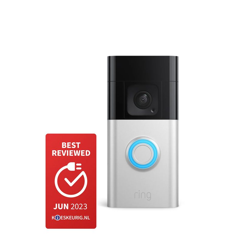 Ring Video Doorbell 3 Smart Doorbell with Battery and Video Talk over Wi-Fi