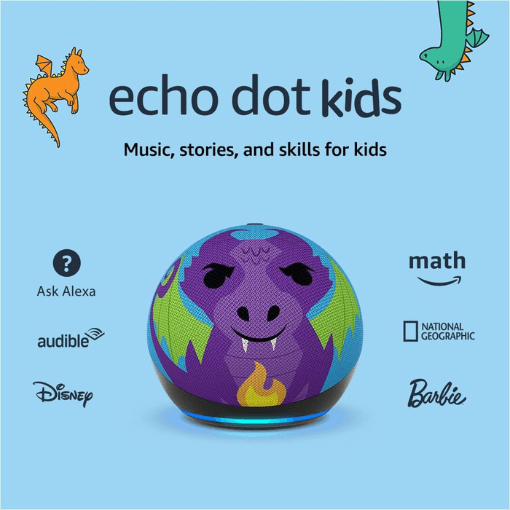 Amazon Alexa Echo Dot 5th generation device - children's version