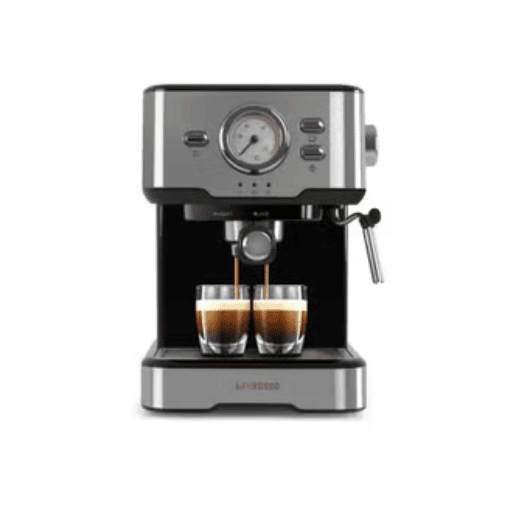 LePresso Digital Coffee Machine with 15 bar Pressure Pump and Capsule Filter
