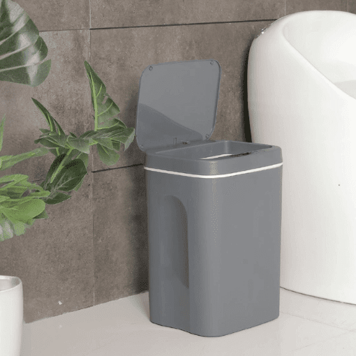 Green Lion Ecosense – سلة المهملات الذكية 14 لتر – رمادي