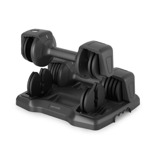 Porodo Smart Double Adjustable Dumbbell 12.5 lbs