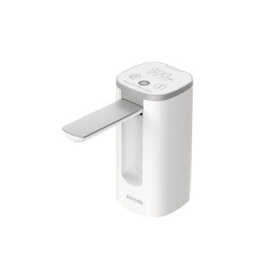Porodo Lifestyle Mini Water Dispenser with LED Display - White