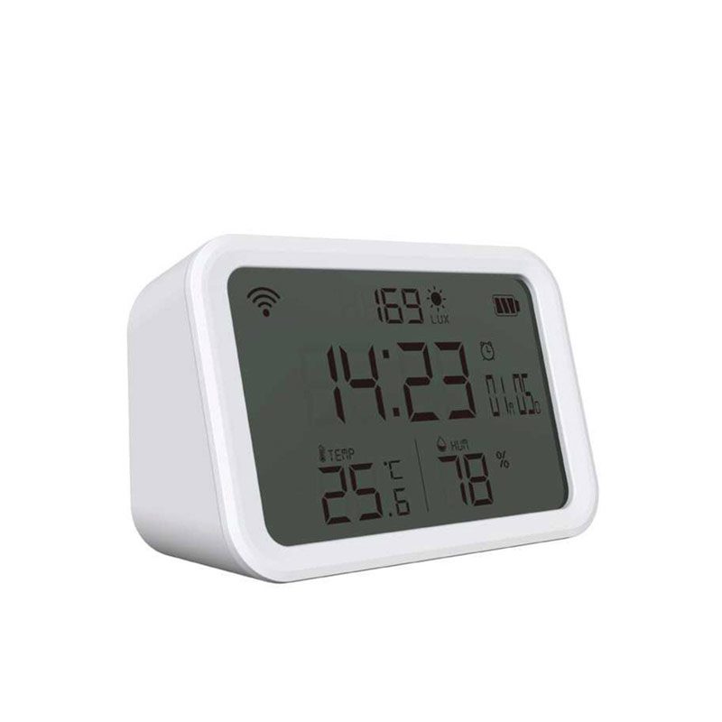 Porodo Lifestyle 4 in 1 Temperature and Humidity Monitor - White