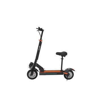 "Porodo Life style electric scooter 450w with seat and helmet - black"
