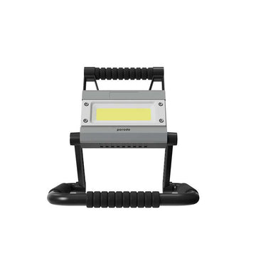 "Porodo Lifestyle Flashlight Multifunctional Foldable Outdoor 4000mAh 20W COB 1400 Lumens - Black"